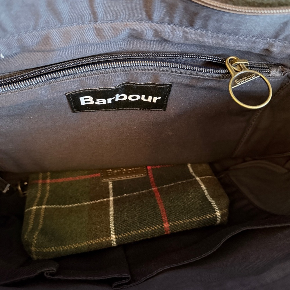 Barbour Witford tartan tote bag - Picture 7 of 9